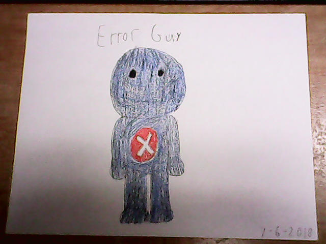 Error Guy (Drawn on Paper) by Neopets2012 on DeviantArt
