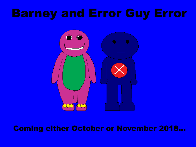 Barney And Error Guy Error Coming Either 10, or 11 by Neopets2012 on ...