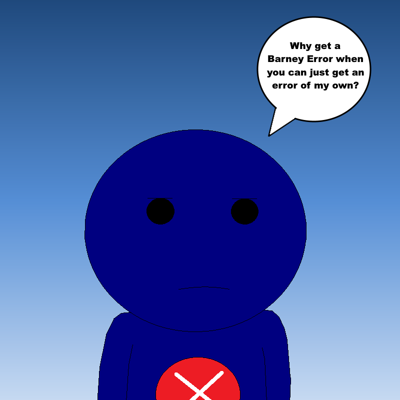 Error Guy's Message To Those Who Get Barney Errors by Neopets2012 on ...