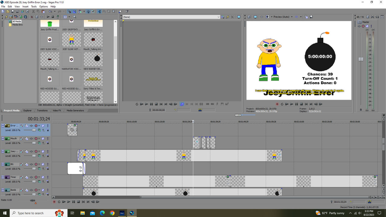 Joey Griffin's Error Series Episode 28 W.I.P. by Neopets2012 on DeviantArt