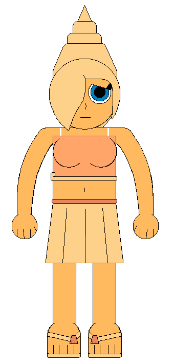 Humanized Conch Shell Front Sprite by Neopets2012 on DeviantArt