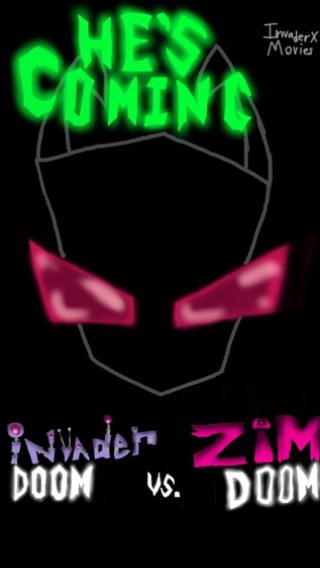 Invader ZIM: Doom vs. Doom! Movie Poster.