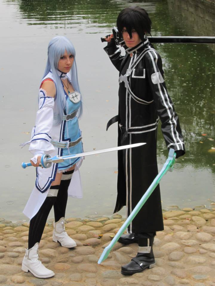 Asuna and kirito Cosplay