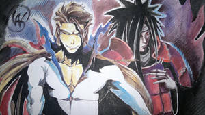 AIZEN AND MADARA