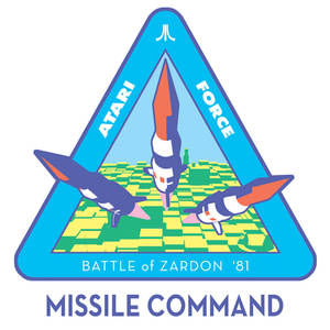 Atari Force Mission Patch 02 - Missile Command