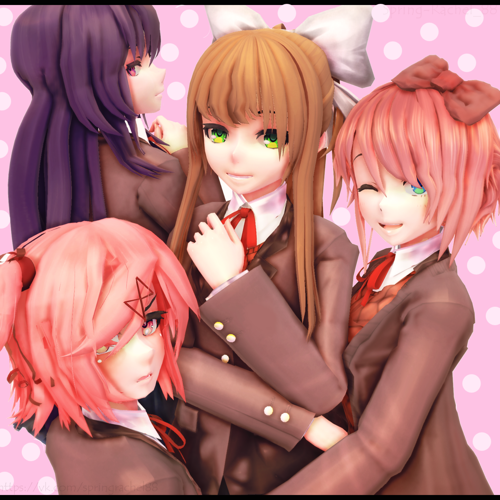 [MMDxDDLC] ~|| Doki Doki!!! ||~