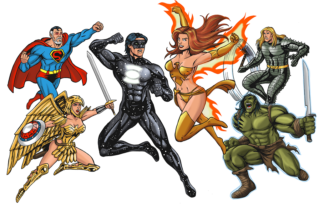 Marvel VS DC by cachacity on DeviantArt Marvel VS DC by cachacity on DeviantArt