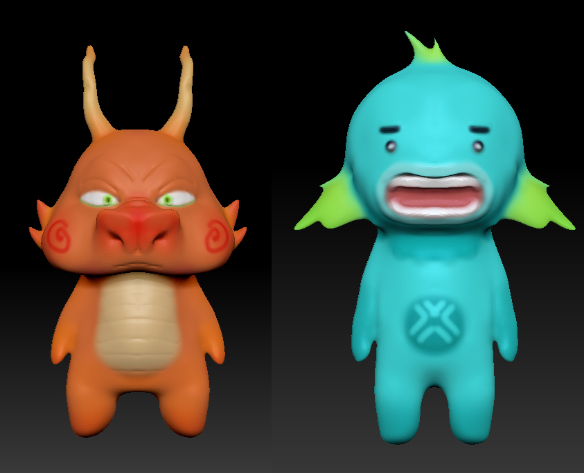 Monsteroo characters