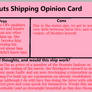 Peanuts Shipping Opinion Card - 7th Take