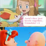 Serena and Fennekin Love Charlie Brown x Heather
