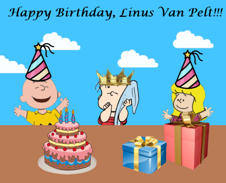 Linus Happy Happy Birthday Linus Van Pelt by HeatherLovesCB on DeviantArt