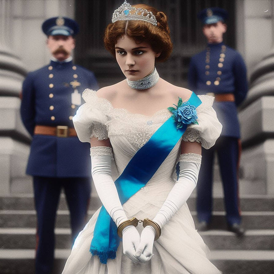 Russian princess in front of courthouse. by paulkruger1 on DeviantArt