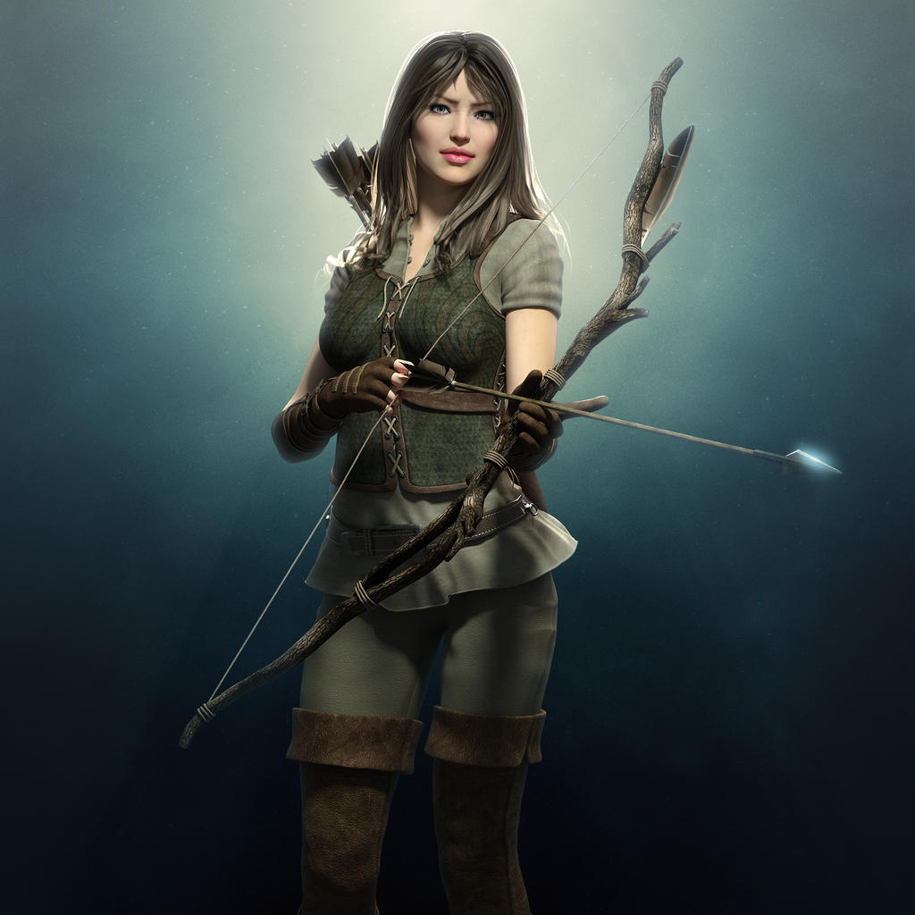 MCS-Female-Fantasy-Ranger by joelegecko on DeviantArt