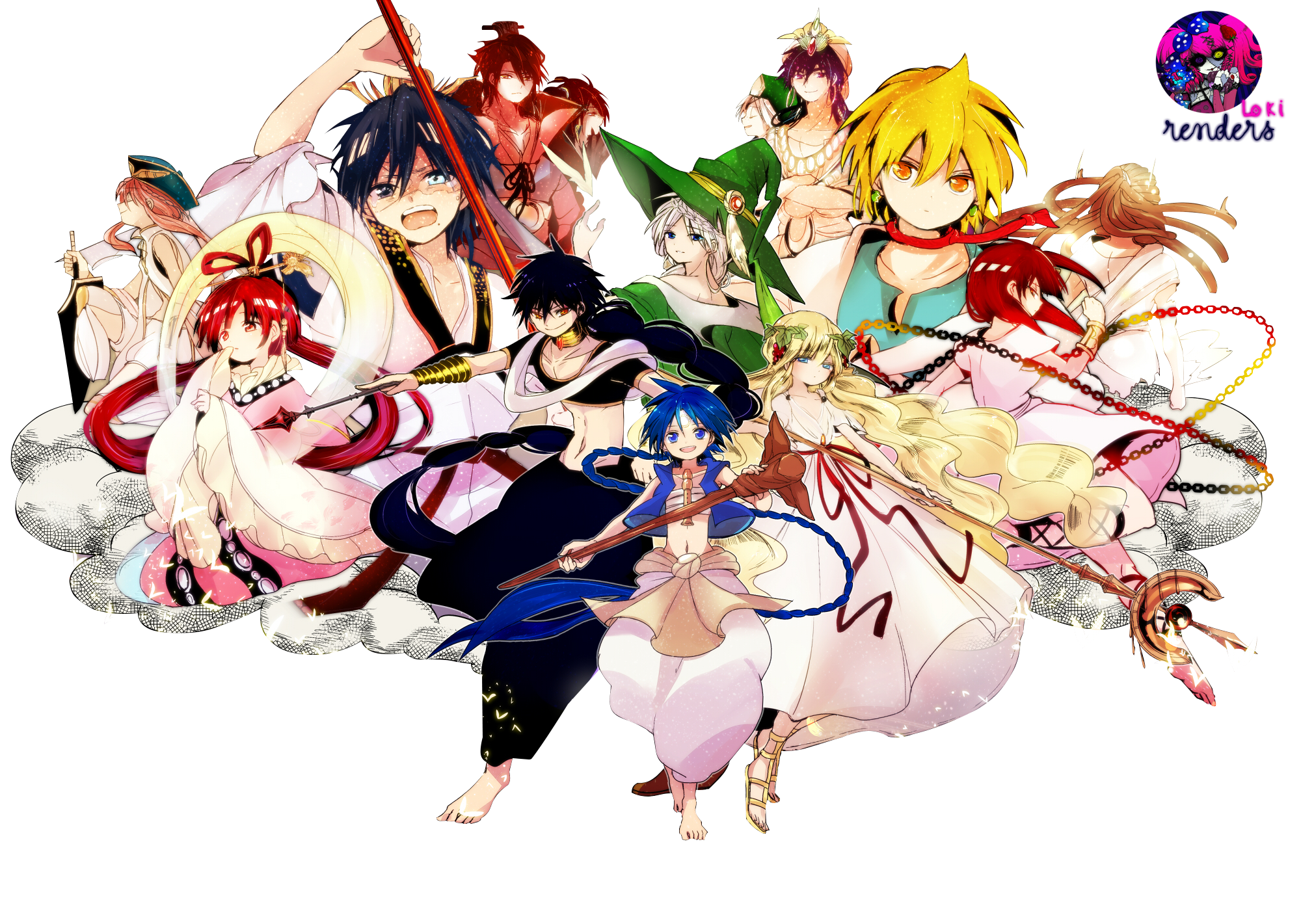 Magi The Labyrinth Of Magic png images