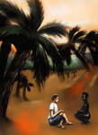 Strangers on the desolate island by StereoiD