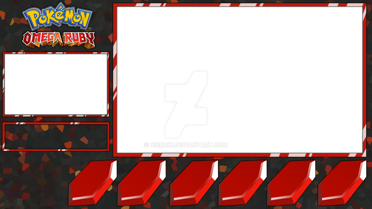 Pokemon Omega Ruby Layout by xSirrix on DeviantArt