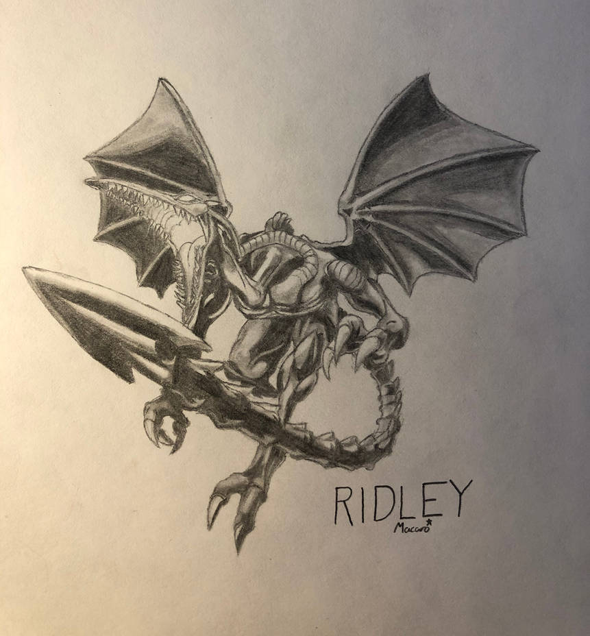 Baby Ridley Draw Ridley by Macaro049 on DeviantArt