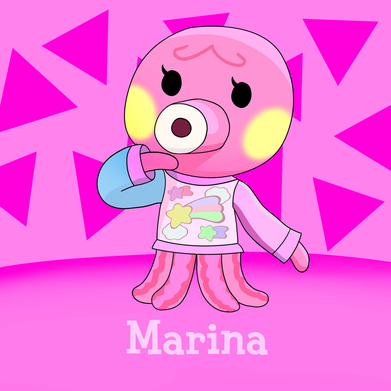 Marina Animal Crossing by Macaro049 on DeviantArt