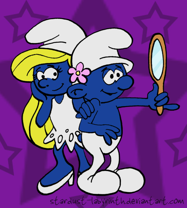 Smurfette and Vanity