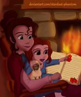 Belle and her Mom
