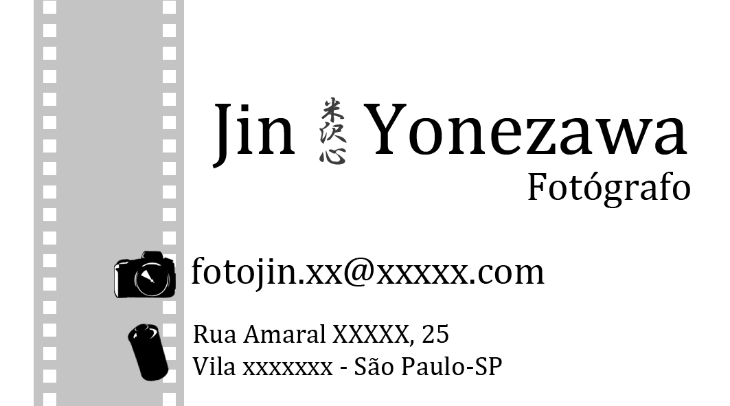 Business Card for Photographer