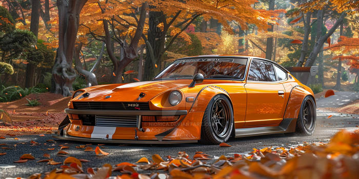 Airborne Datsun Dogfights 240z To