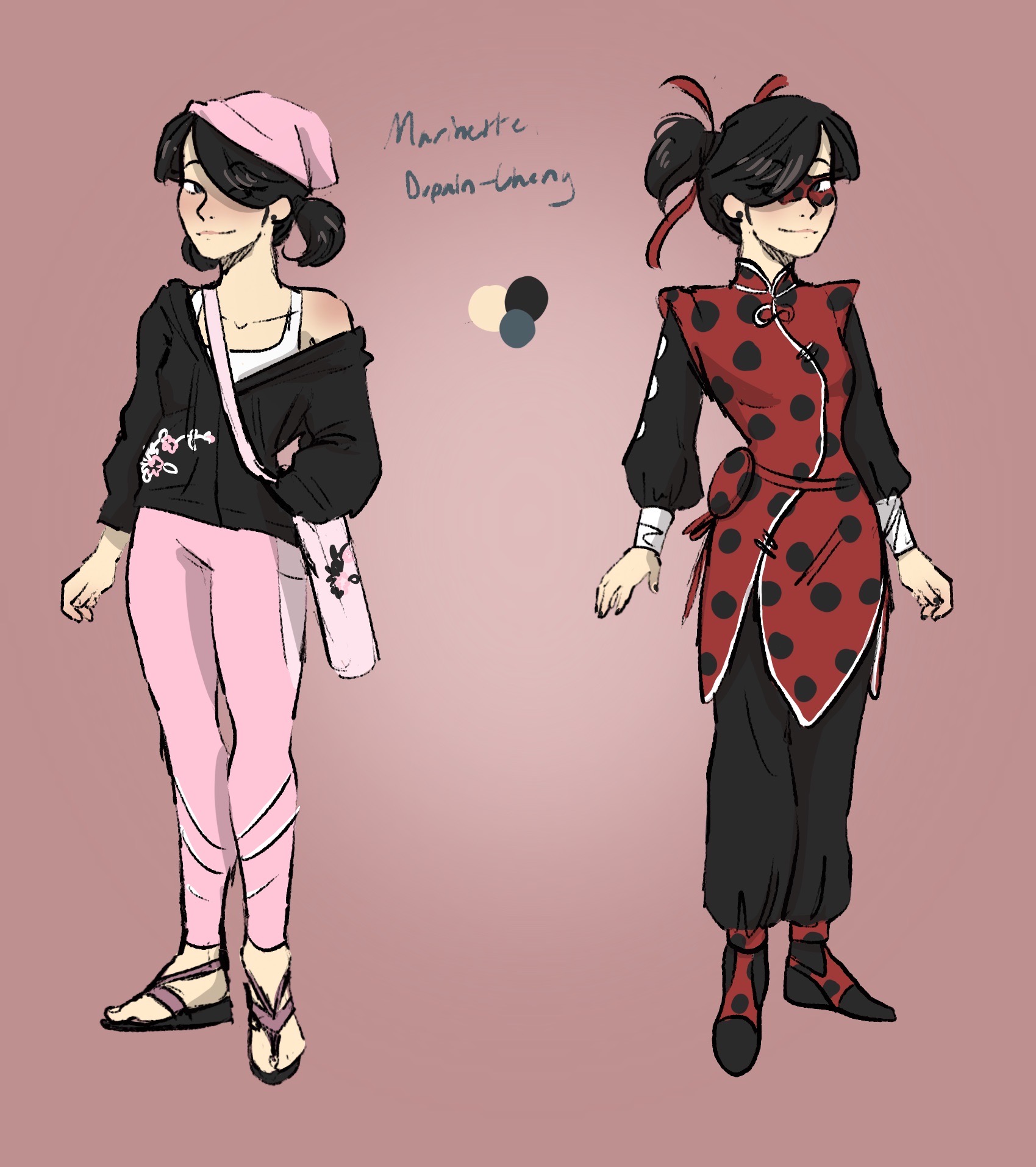 Marinette Redesign By TryinToBe On DeviantArt marinette-redesign-by-tryintobe-on-deviantart