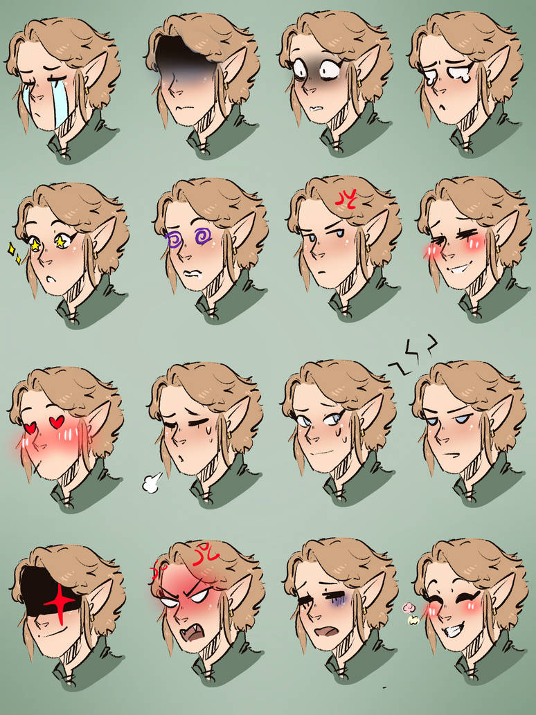 Link emotes by TryinToBe on DeviantArt