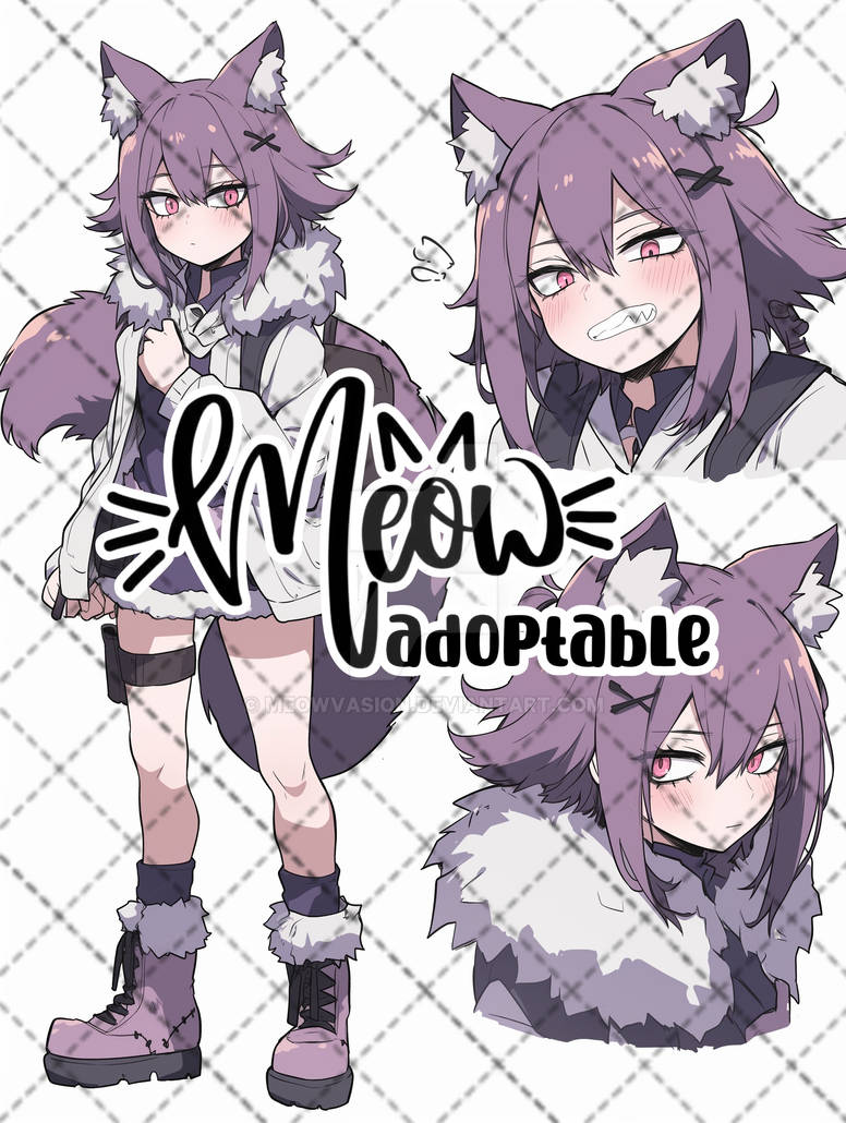 Deviantart Adoptable Oc Adoptable OC #Meow005 by Meowvasion on DeviantArt