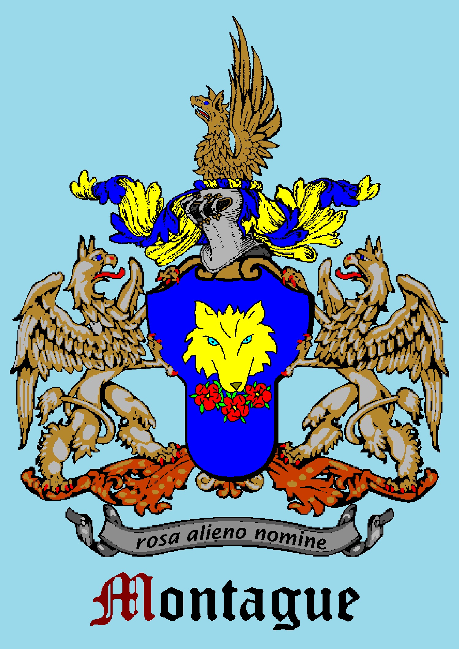 Montague Coat of Arms Romeo #39 s by Seko Dragon on DeviantArt Montague Coat of Arms Romeo #39 s by Seko Dragon on DeviantArt