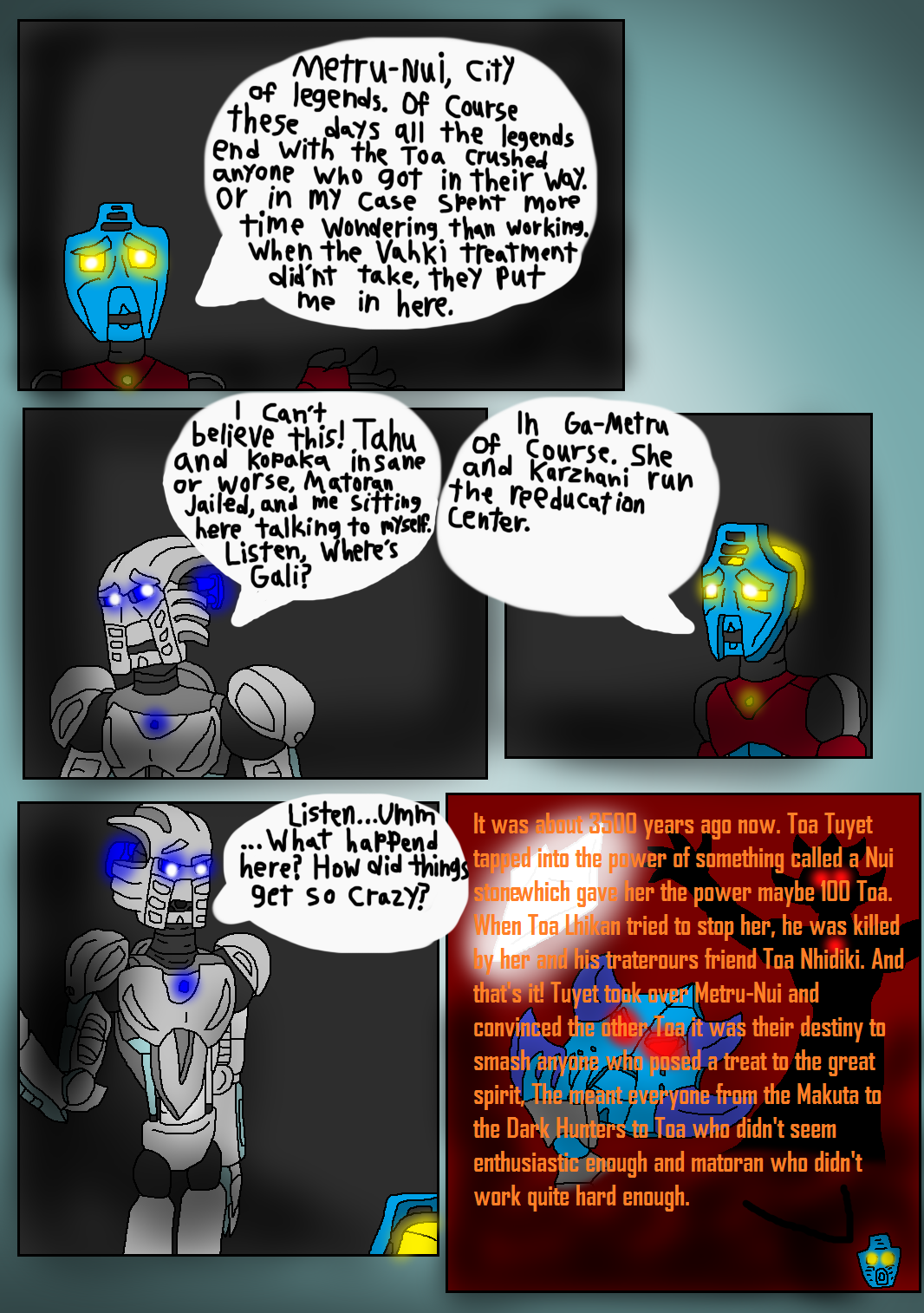 Bionicle hot sale dark mirror