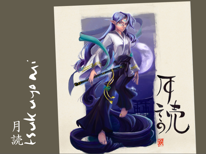 Leyendas de CIPANGO - Tsukuyomi by ruth2m