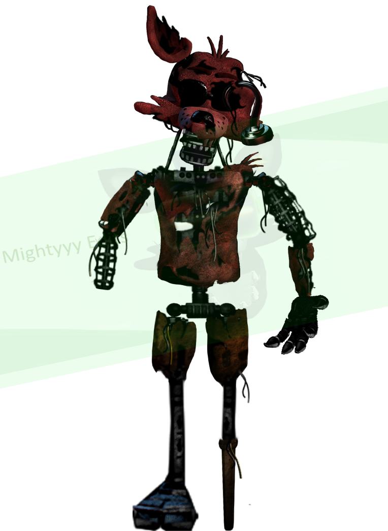 Withered Fnaf 1 Foxy by sammy2005 on DeviantArt