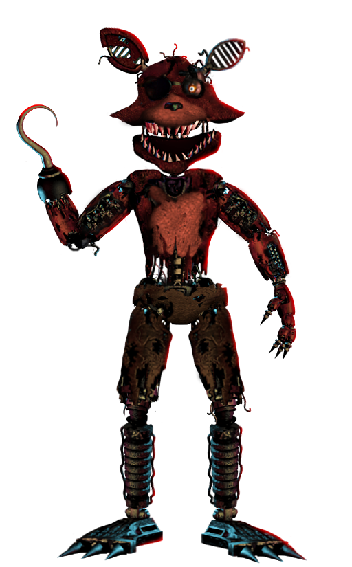 Withered Fnaf 1 Foxy by sammy2005 on DeviantArt