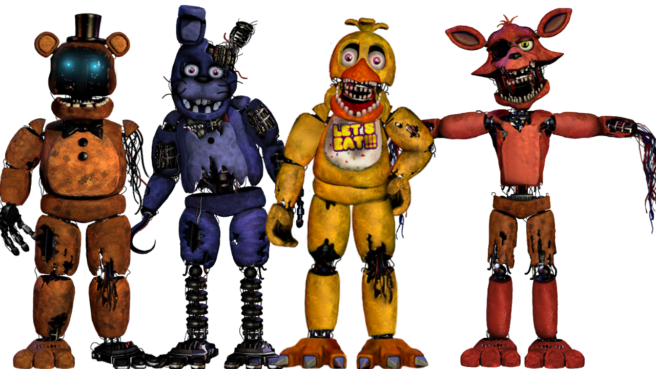 Making Nightmare Animatronics of every FNAF character (except the classic  animatronics as they are being replaced with the FNAF plus animatronics).  Give me some ideas for speed edits if you'd like to! 