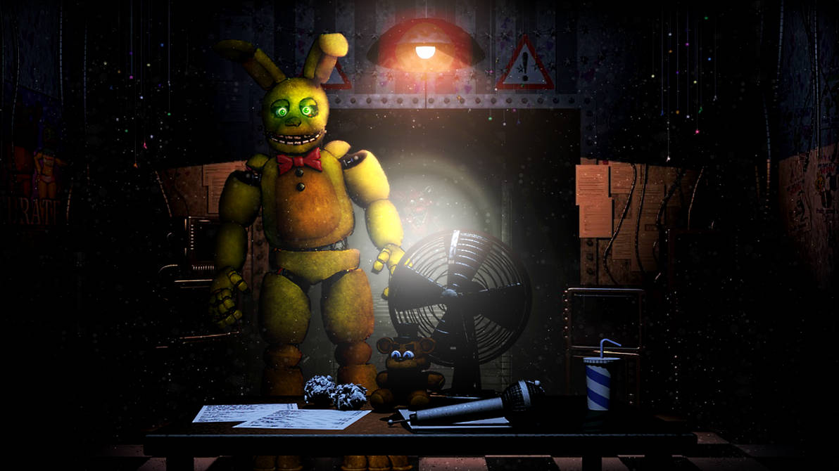 Fixed Springtrap ( Springbonnie ) Edit! by RandomPerson101101 on DeviantArt