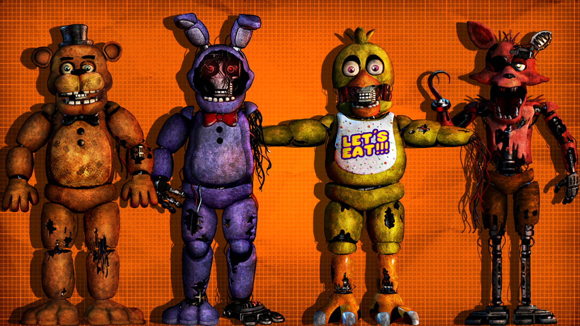 Classic Withered Animatronics Edit! by RandomPerson101101 on DeviantArt