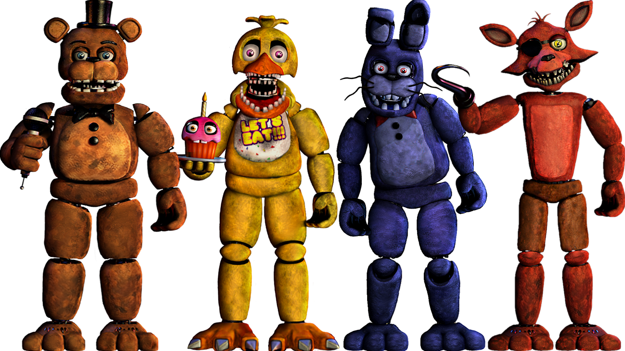 Unwithered Animatronics in FNaF 2 Mod released! by RealZBonnieXD on  DeviantArt