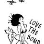 Love The Bomb Stencil
