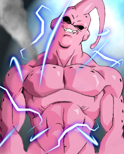 Majin Buu Wallpaper by SPAMMBOY on DeviantArt