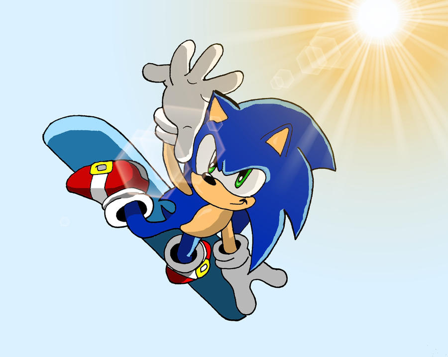 Shining sonic by NiniBarbossa