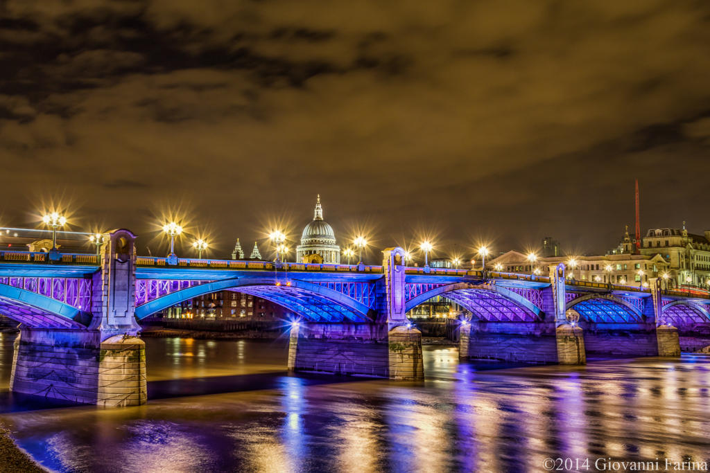 Southwark Bridge by farigiovanni