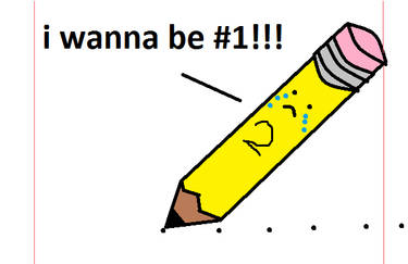 Sad Number 2 Pencil