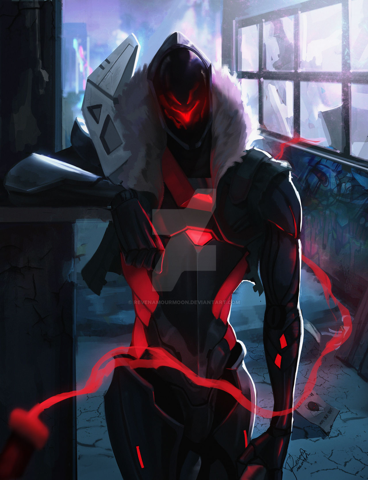 Project Jhin Model Project Jhin fanart by RevenaMourmoon on DeviantArt