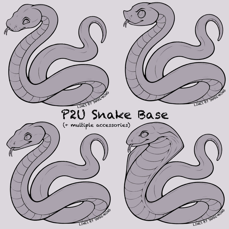 P2U Snake Base by snake-wing on DeviantArt