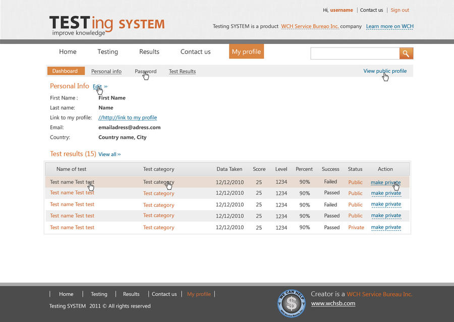 Testing Instrument Ui Design Testing System UI by murashkame on DeviantArt