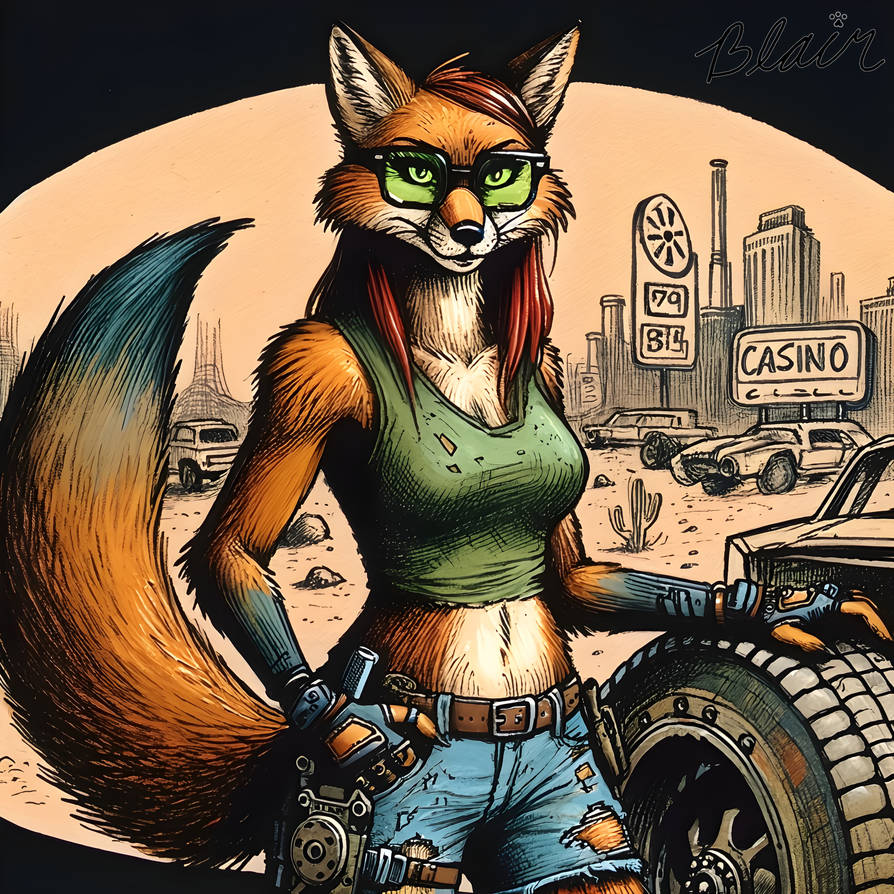 Deviantart Fox Engine Fox Mechanic 15 by Blair-bad-luck-witch on DeviantArt
