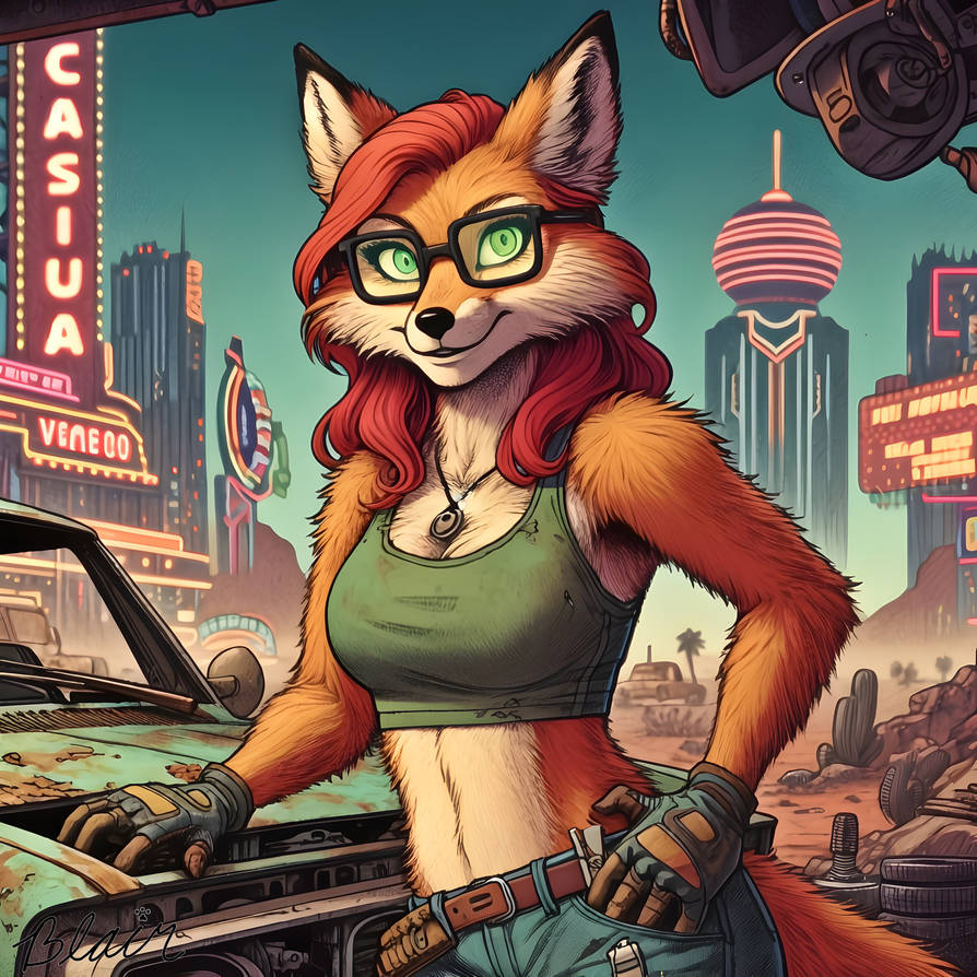 Deviantart Fox Engine Fox Mechanic 11 by Blair-bad-luck-witch on DeviantArt
