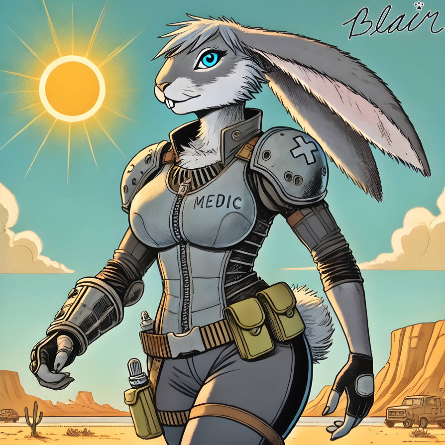 Bad Luck Rabbit Rabbit Medic 11 by Blair-bad-luck-witch on DeviantArt
