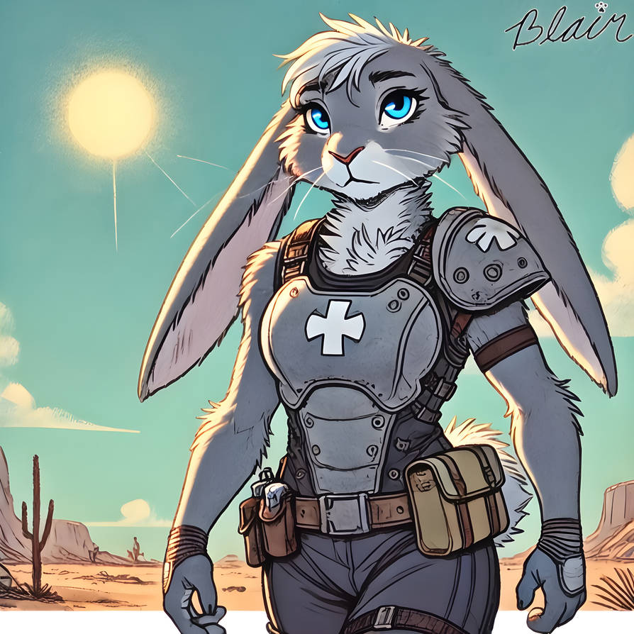 Bad Luck Rabbit Rabbit Medic 7 by Blair-bad-luck-witch on DeviantArt